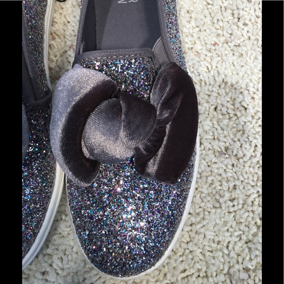 NWT Harper Canyon Girls Christie Glitter Slip-0n - Picture 5 of 8